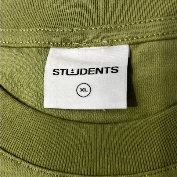 Students Golf Green Short Sleeve Tee - Picture 5 of 8